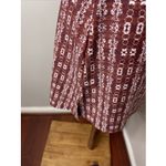 Nuu Muu Key Hole Sleeveless Athletic Activewear Dress‎ In Brown White Print XS Photo 6