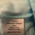 Current/Elliott Current Elliott Half Zip Pullover Sweater Women’s Cotton Sky Blue Size Small Photo 8