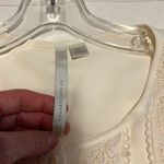 LC Lauren Conrad Lauren Conrad Sheer Blouse with Lace Decoration Photo 3