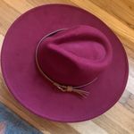 ✨EUC Burgundy Wide Brim Hat✨ Photo 2