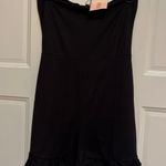 Missguided NWT  black strapless romper ⭐️ size 4 Photo 0