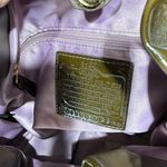 Coach Madison Ocelot OP Art Marielle Patent Leather Trim Bucket Drawstring Bag Photo 3