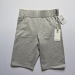 Good American Essential Bike Short Heather Grey Size 1 Small NWT Photo 2