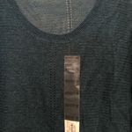 Vera Wang  Light Dark Teal Sweater size Medium NWT Photo 2