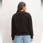 Everlane The ReNew Fleece Oversized Crew Sweatshirt Fuzzy Teddy Style NWT Size S Photo 4