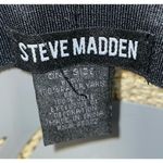 Steve Madden Fedora Hat Patriotic Band Stars Stripes Flag Paper Yarn Holiday OS Photo 7