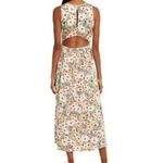Fourteenth Place  Midi Floral Print Cutout Dress  Size L NWOT Photo 1