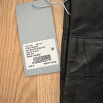 Antonio Melani “Maddie” Pleated Black Leather Mini Skirt, Size 8, NWT Photo 5