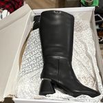DKNY  Cana Wide Tall Boot Black Heeled Women's Boots Size 8 Photo 4