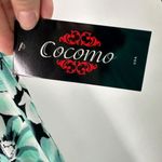 NWT‎ Cocomo Women's Floral Collared Zip Up A Photo 4