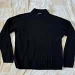 Studio Works Vintage Mock Neck Sweater Black Photo 0