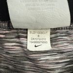 Nike  Pro Fitted Space-Dyed Cropped Leggings in Pink/Gray, Size S Photo 4