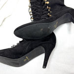 Beautiful 10 TALL Over the Knee Chic Black Lace Photo 1