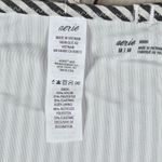 Aerie  Bikini Bottoms Black White Stripe Ruffle Gingham Size M Photo 5