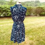 Charter Club Women's Ocean Drift Printed A Line Dress Size 14 Petite Photo 10