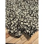 Black Floral Print Halter Neck Romper Shorts Elastic Waist Size XXL Photo 11