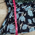 Jason Wu J Sleeveless Peplum City Twisted Knot Knit Top Blue Floral Photo 11