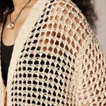 J.Crew  Montauk relaxed cardigan Buff Clay Size Medium NWT Cardi Resort Coastal Photo 1