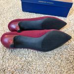 Adrienne Vittadini ADREINNE VITTADINI  Skippy Wine color textured pumps Photo 4