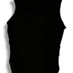 Birdie & Bette Cut Out Tank Top Black Stretchy Ribbed Size XL Photo 0