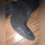 Free People  suede black size 37 wide calf suede over the knee boot $250 boho Photo 3
