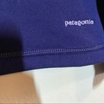 Patagonia  Capilene 1/4 Zip Sweatshirt High Neck Long Sleeve Purple Small Photo 1
