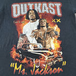 Outkast Apparel Outkast Shirt Size Small "Ms. Jackson" Graphic Print T-Shirt Rap Tee Hip Hop Tee Photo 3