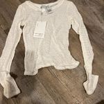 Missoni NWT  white long sleeve top 8 Photo 2