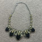 Talbots  Necklace Black and yellow Gemstone Statement Photo 3