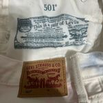 Levi's Levi’s 501 Original Straight Jeans White Denim Size 26 NWT Photo 6