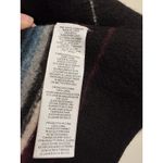 Joie  'Ligiere B' Print Wool Wrap Vest- Caviar multi-color Size L Striped Black Photo 4