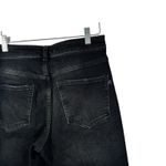 Pilcro Anthropologie Black Distressed Vintage Straight Jeans Boho Womens Size 28 Photo 5