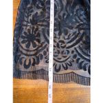 Blashe Sheer Duster Kimono Robe Black Size L Photo 6