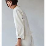 Caron Callahan NWT Fincher Small Ivory Cream Jumpsuit Utility Cotton Flightsuit Tan Photo 5