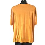 Zenana NWOT Mustard Yellow Oversized Crewneck Tunic Top Women’s Size Large Photo 5