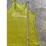 Sport-tek I Love Kickboxing Racerback T-Shirt Athletic Gym Workout Lime Green Medium Photo 2