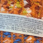 Anthropologie Shorts Pull On Drawstring Viscose Boho Orange Geometric L Photo 5