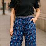 Anthropologie  Boho Wide Leg Printed Linen Pants
XL Photo 1