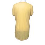 Rivalry Threads NWOT University of Tulsa Hurricane Light Yellow Blue V-Neck Tee T-Shirt Top New Photo 1