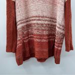 Free People Side Split Pullover Sweater Dress Women's Size XS/S Rust Photo 3