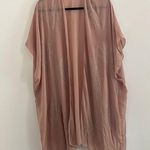 Jessica McClintock  Nude Blush Shawl Embellished OSFM Photo 0