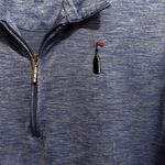 Greg Norman Blue Sleeveless Women's collared golf quarter zip golf top Size L Photo 1