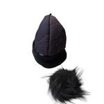 Artic Expedition Purple Quilted Beanie Removable Pom Pom Winter Hat Size S/M NWT Photo 5