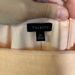 Talbots NWT Peach Linen Maxi Dress Sunset Horizon Tropical Size 14 Resort Summer Photo 2