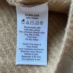 Everlane Crop Top Womens Medium Wool Blend Brown Cozy Stretchy Tank Photo 7