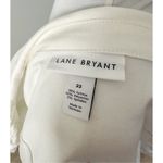 Lane Bryant White Denim Jacket Photo 8