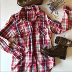 Lucca Couture  by Urban Outfitters Plaid Button-up Photo 3
