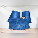 Hollister 1070 Skinny Jeans 3 (27x26) Cropped Zipper Soft Stretch Cotton Slim Photo 2