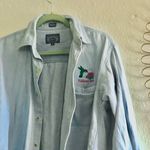 Denim shirt button up down shirt jacket shacket (Size M) Size M Photo 1