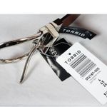 Torrid Women’s Plus 4X 26 Reversible Faux Leather Buckle Black or Brown Belt New Photo 1